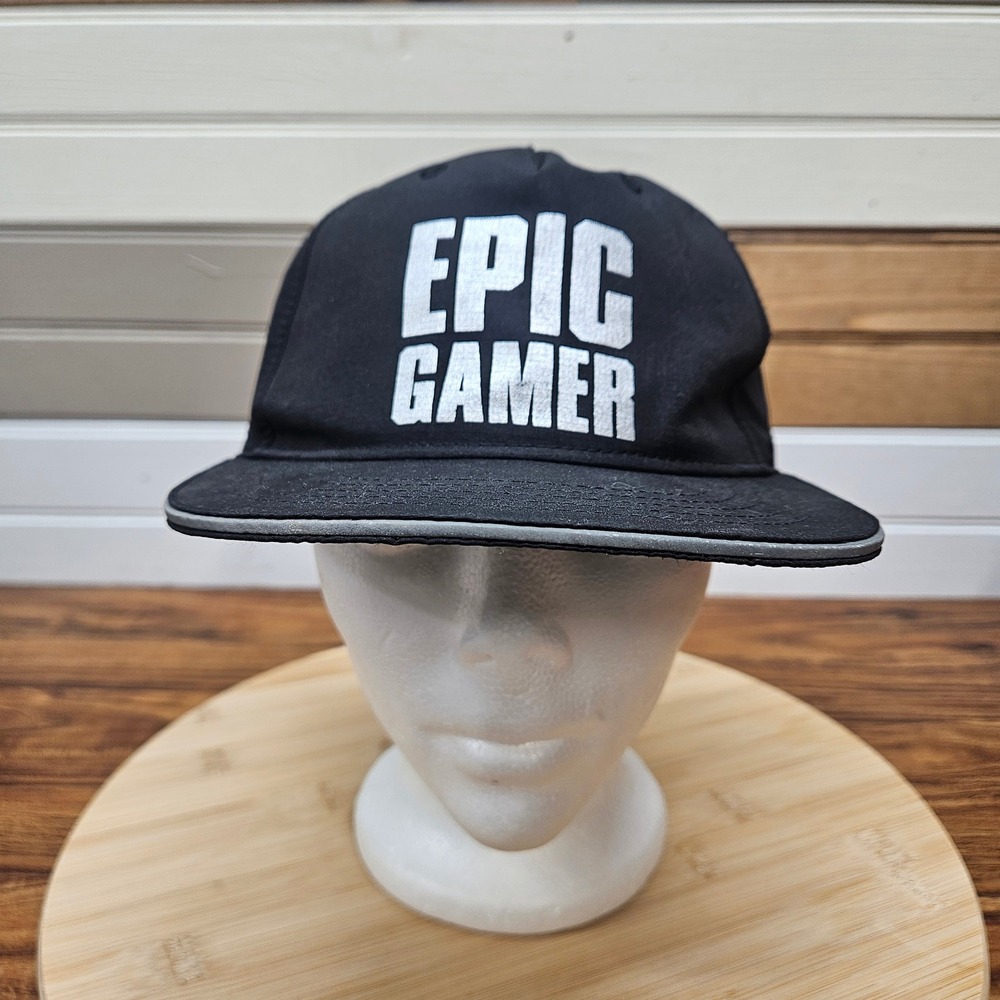 The Childrens Place Boys Epic Gamer Snapback Hat Black L/XL 8+